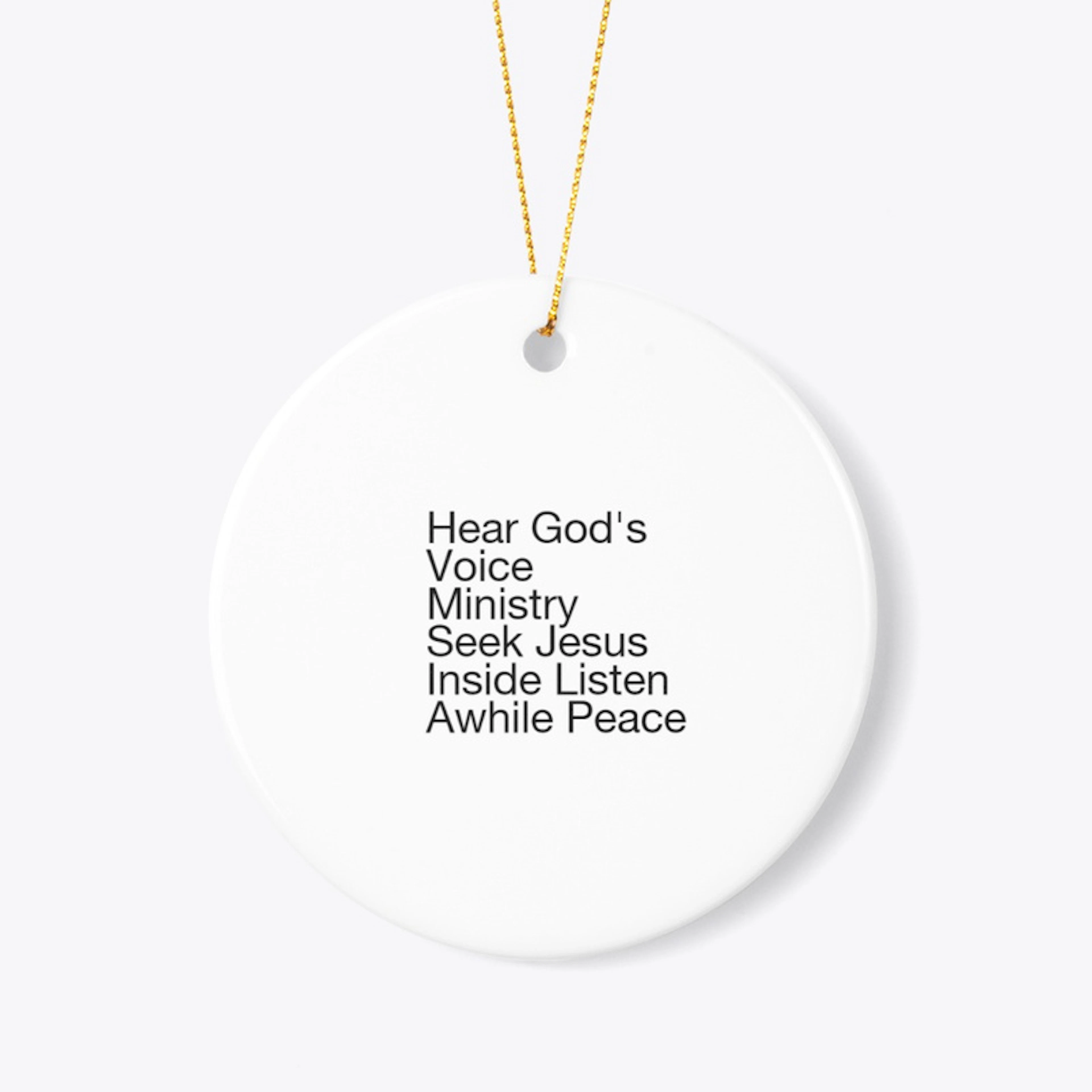 Hear God's Voice Ministry Decal