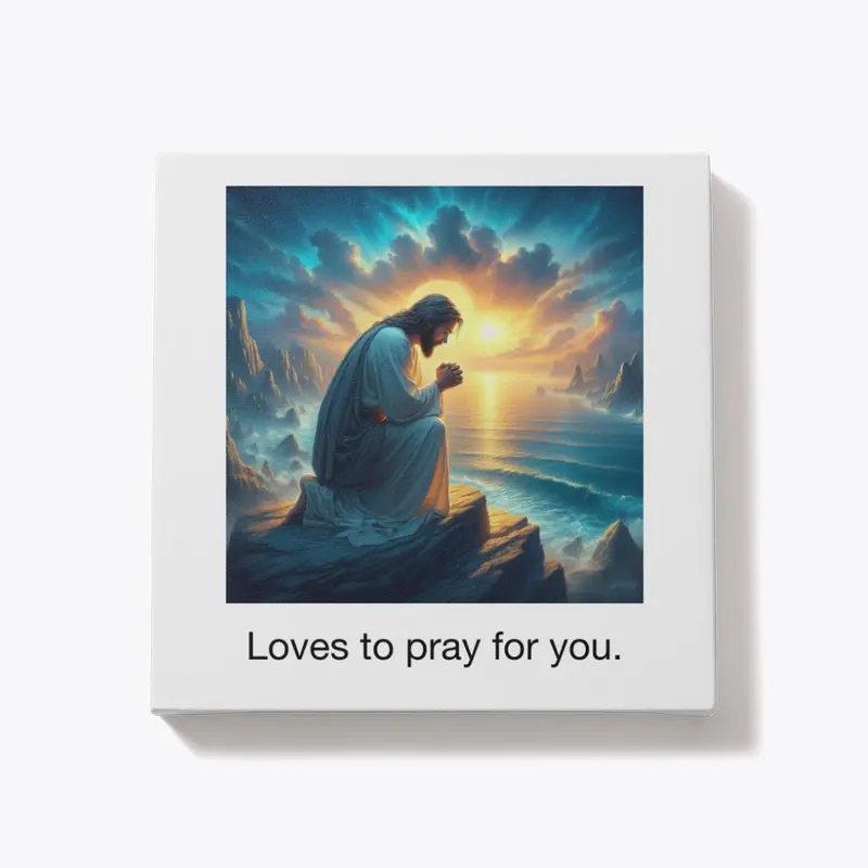 Loves to pray for you apparel