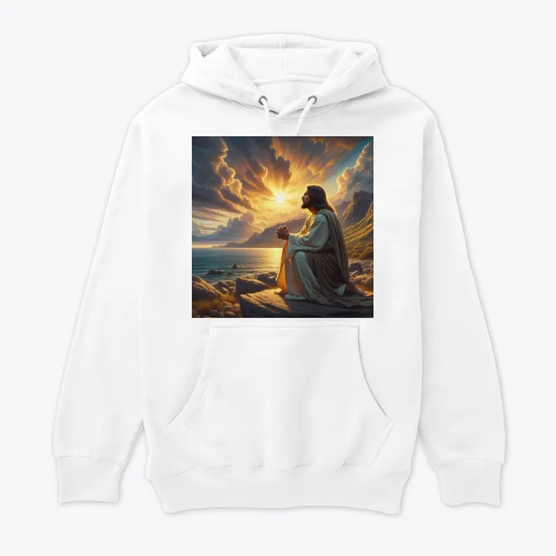 Jesus mediating apparel