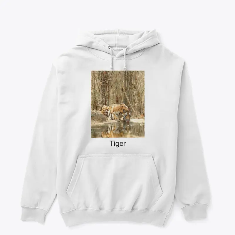 Tiger bamboo design apparel