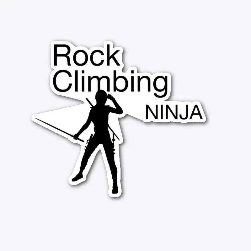 Rock climbing Ninja Merch