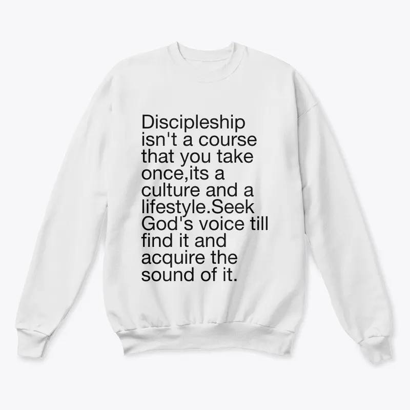 Discipleship is a lifestyle apparel