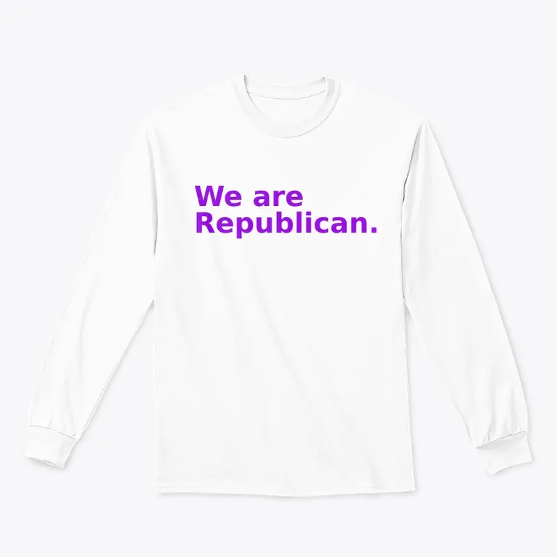 We are republican