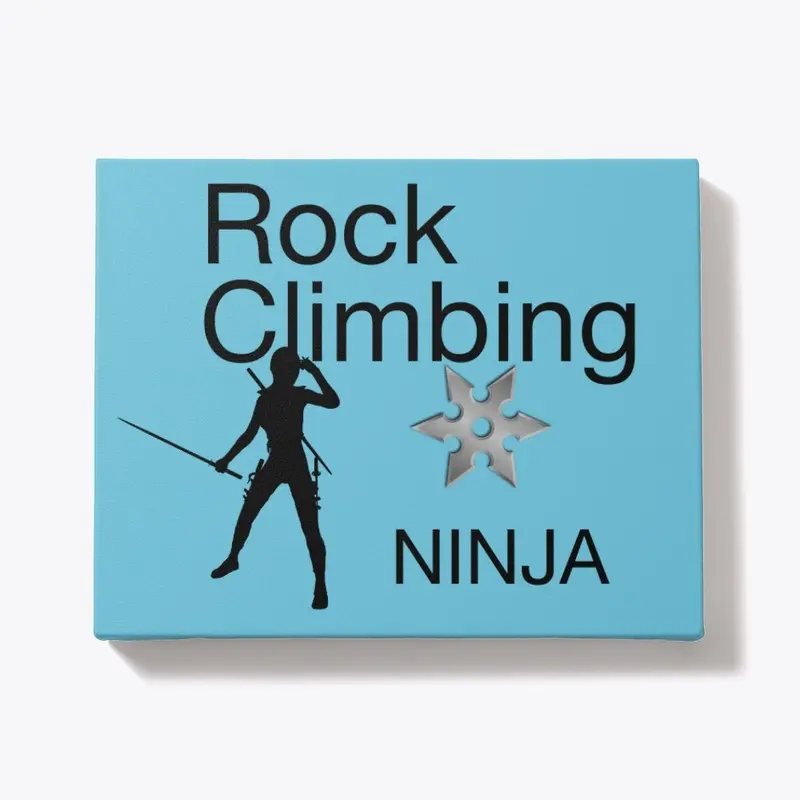 Rock climbing Ninja Merch