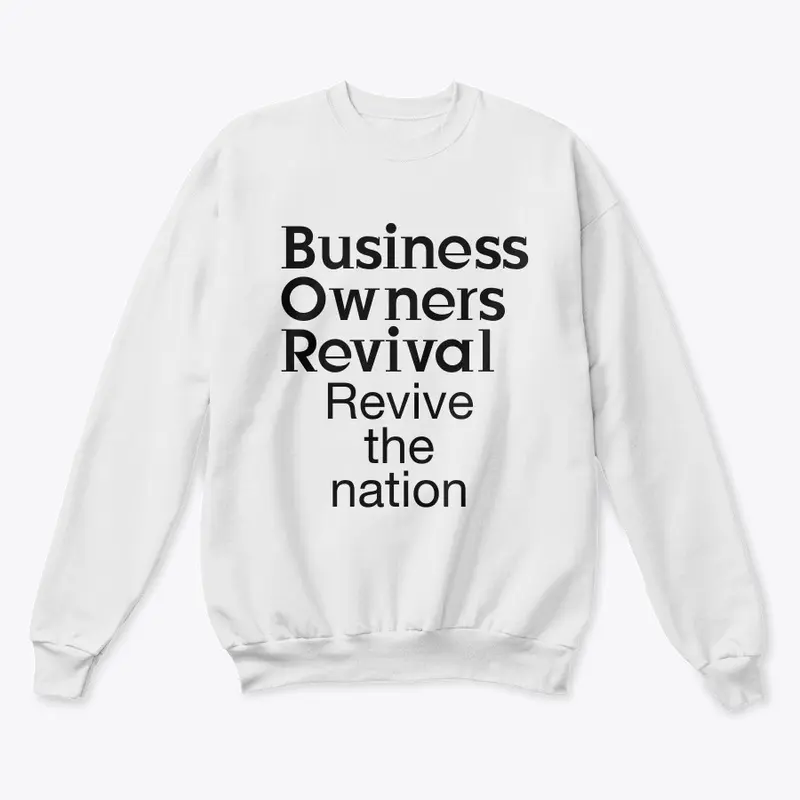 Business owner revival apparel